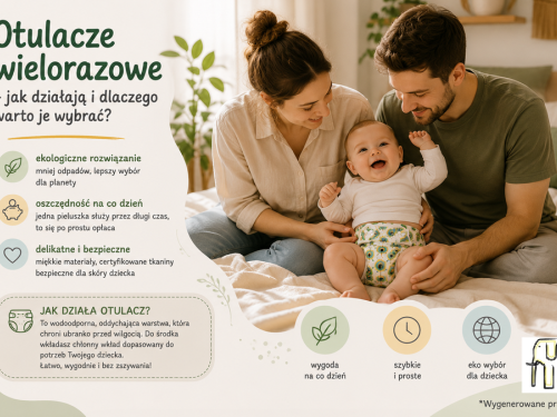Otulacze wielorazowe – jak działają i dlaczego warto je wybrać?